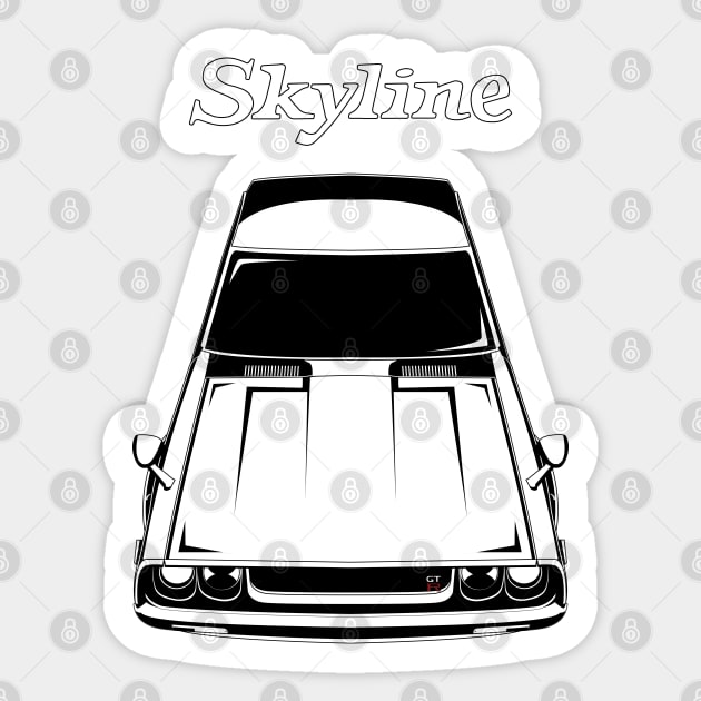 Skyline 2000 GTR C110 Sticker by jdmart